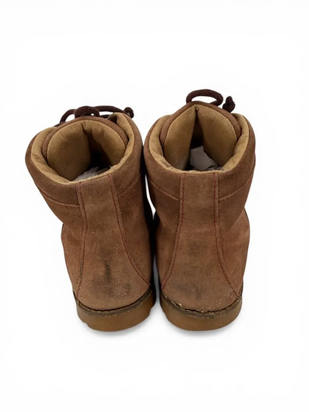 Birkenstock Jackson Brown Nubuck Leather Hiking Boots EU Sz 41 Wide US 10-10.5